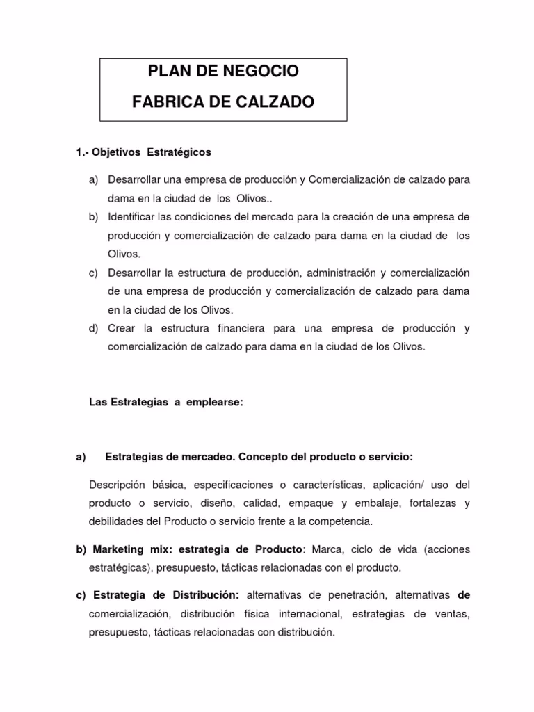 ¿Cuál es la misión de una empresa de zapatos?