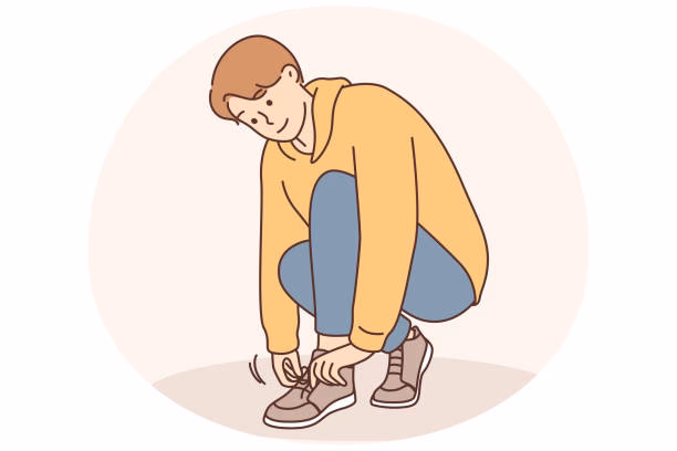 ¿Cómo se aprende a atarse los zapatos?