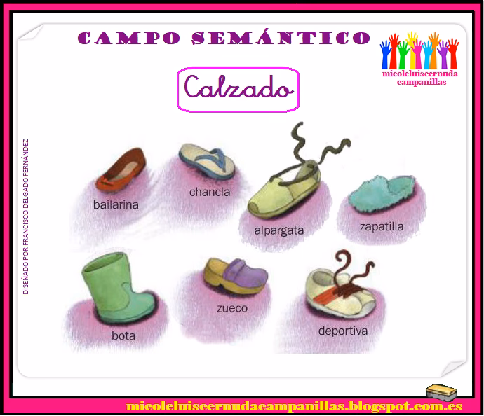 ¿Cuáles son los campos semánticos de una tienda?