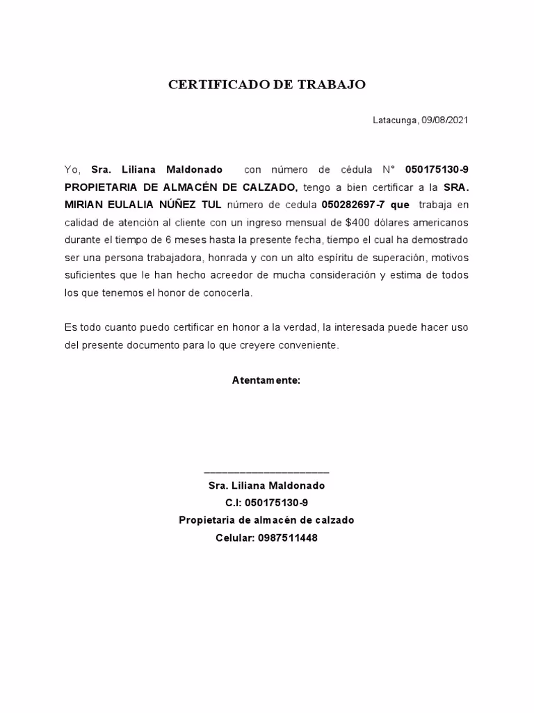 ¿Es posible solicitar un certificado de trabajo para empleos anteriores?