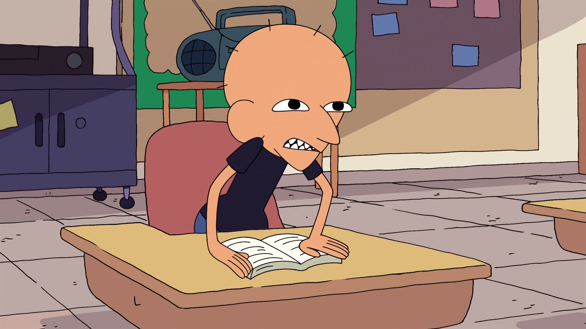 ¿Cómo puede Clarence ver lo bueno de la gente y las situaciones?