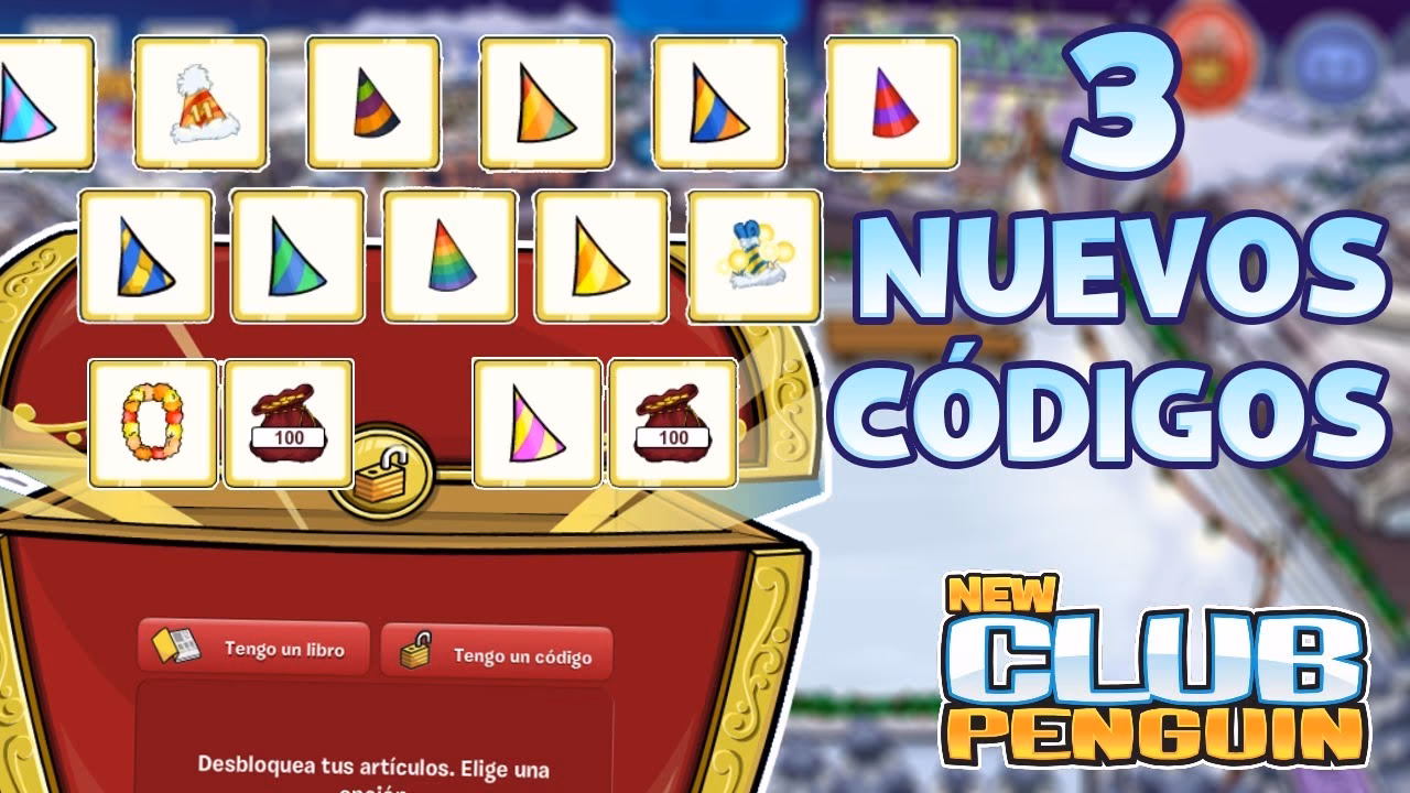 ¿Cómo canjear códigos en Club Penguin?