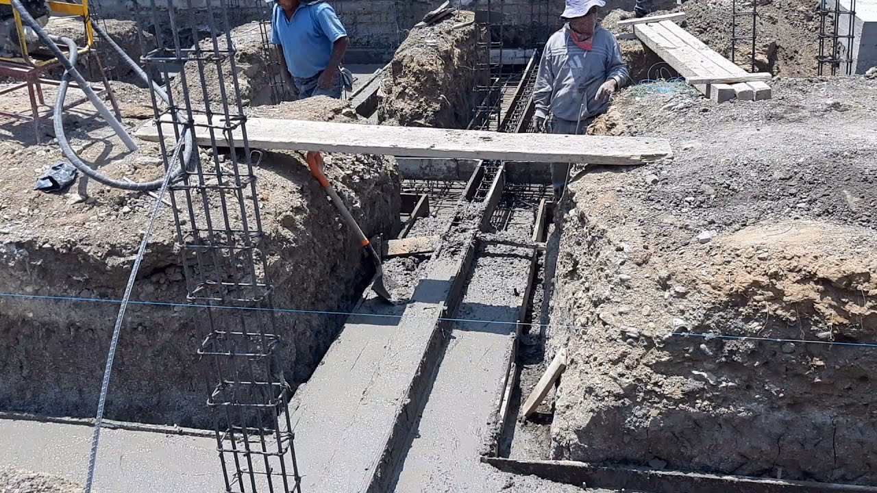 ¿Cuál es el mejor colado para una Zapata-dado?