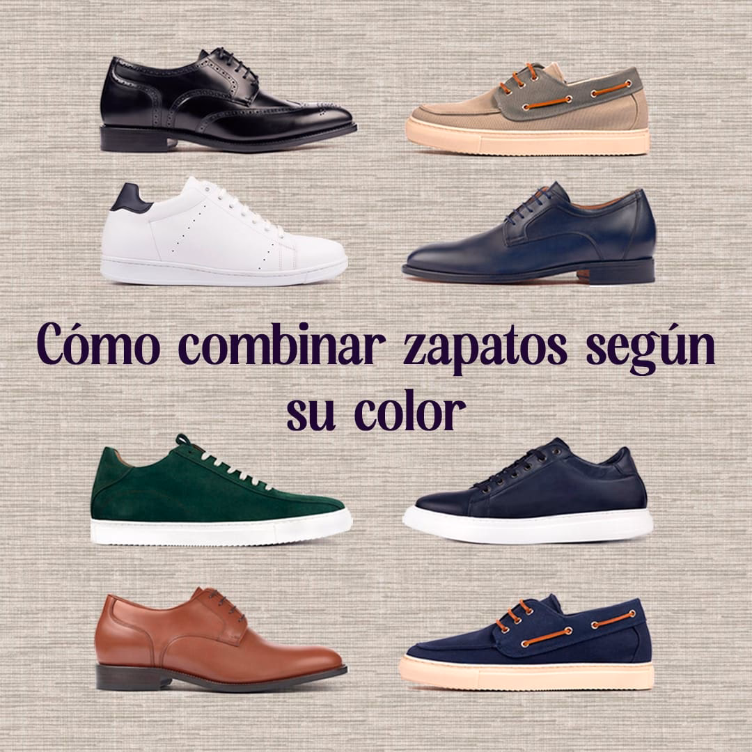 ¿Cuáles son los colores que combinan con los zapatos?