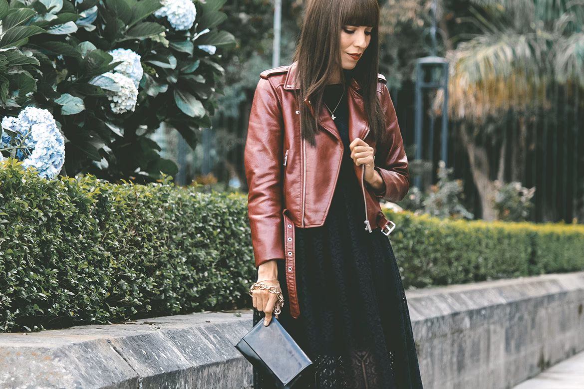 ¿Qué colores combinan con casacas de cuero?