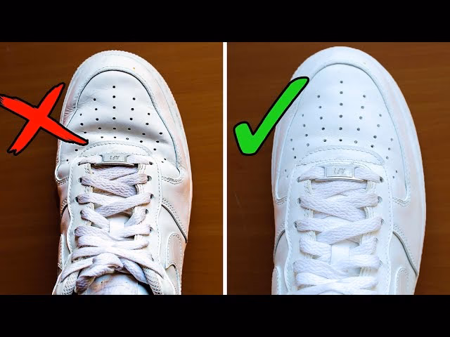 ¿Cómo evitar arrugas en el calzado?