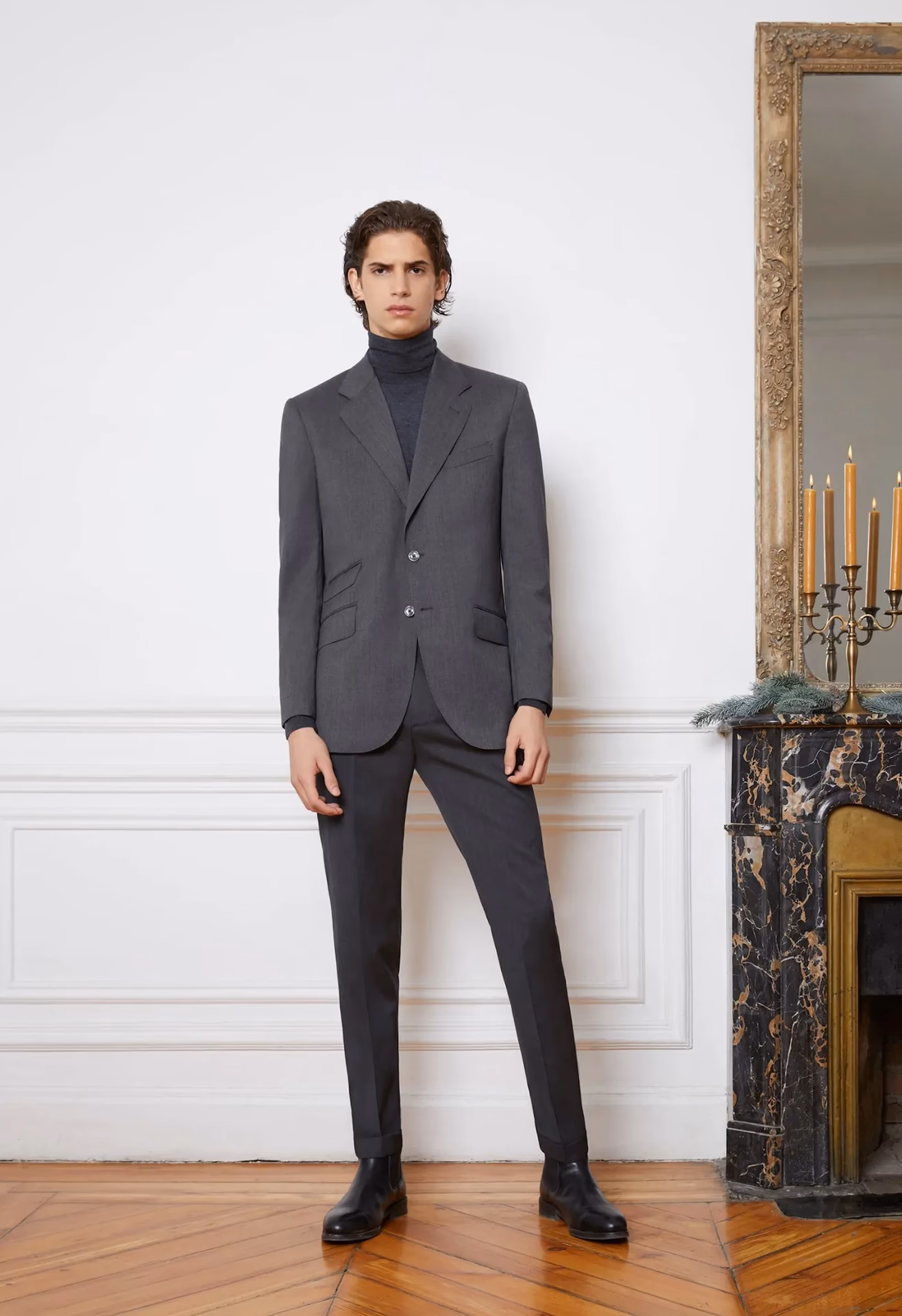 ¿Cuáles son las marcas de ternos y camisas que hay?