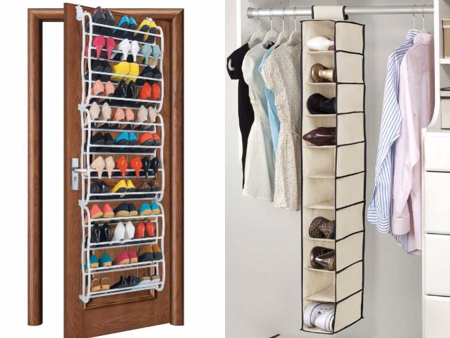 ¿Cómo guardar zapatos creativamente?