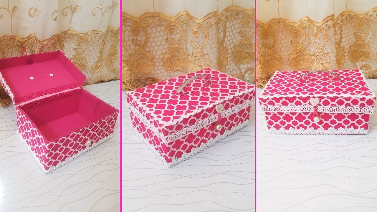 ¿Cómo transformar una caja de zapatos en una idea original?