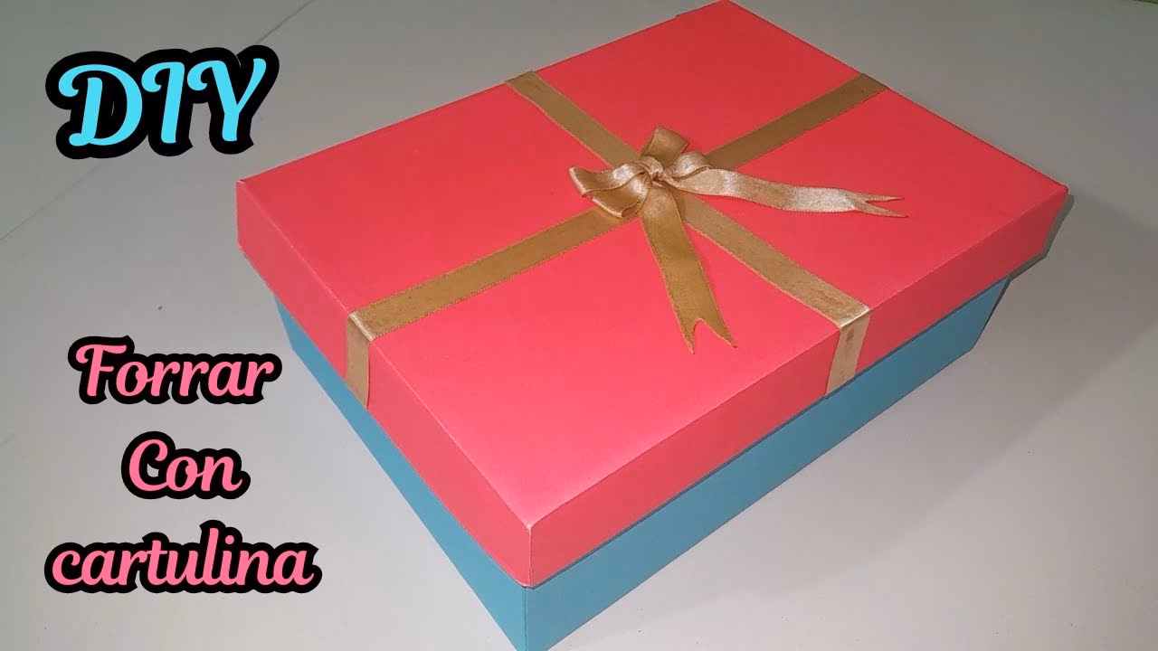 ¿Cómo transformar una caja de zapatos en una idea original?