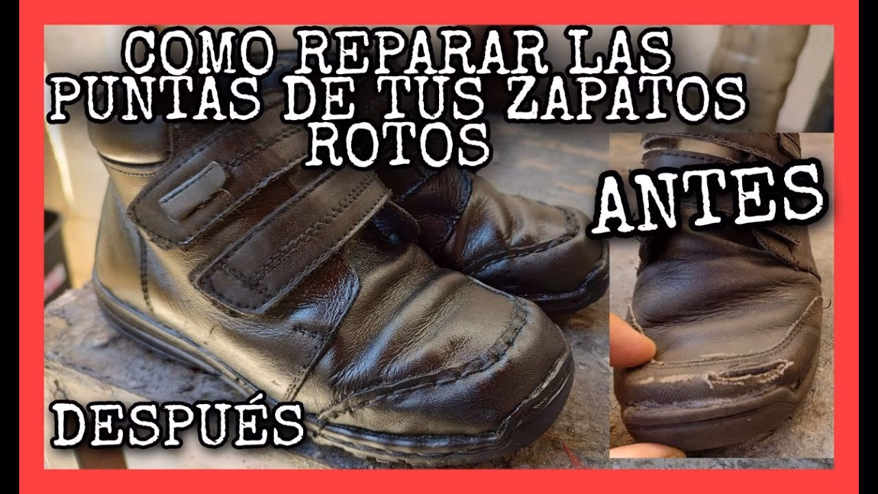 ¿Cómo se puede reparar el forro interior de los zapatos?