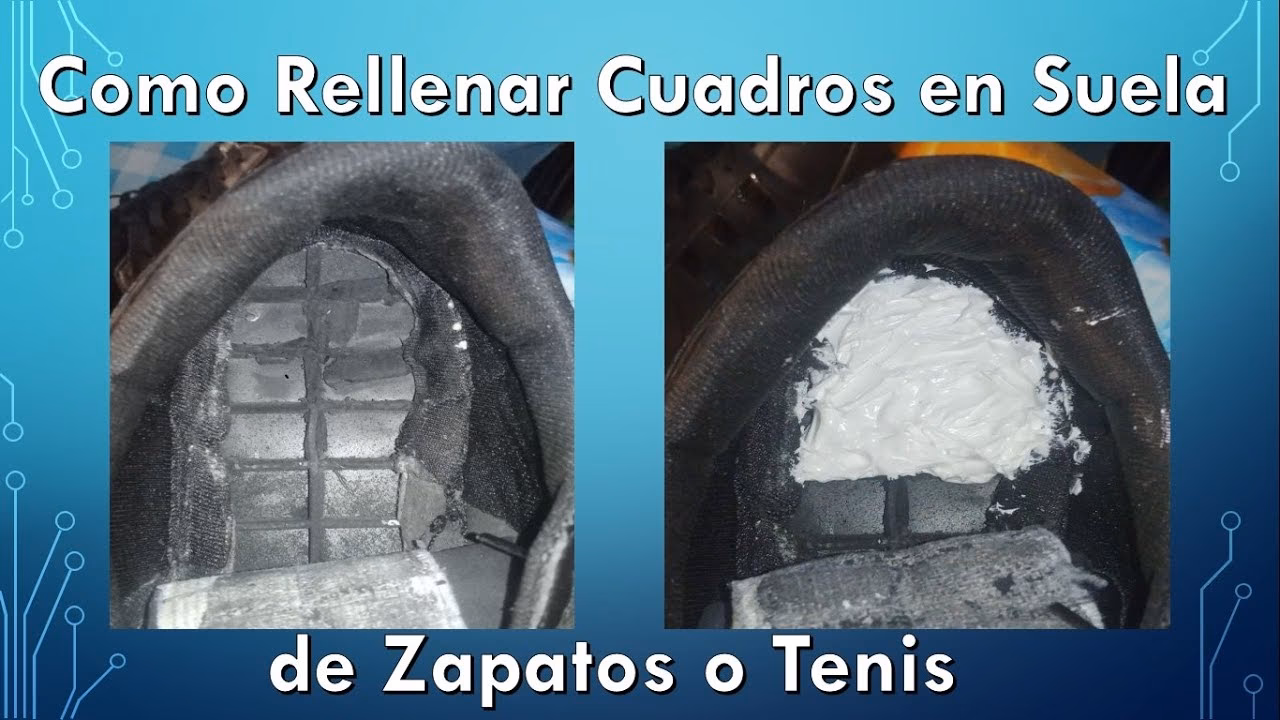 ¿Cómo quitar los agujeros de la suela del zapato?
