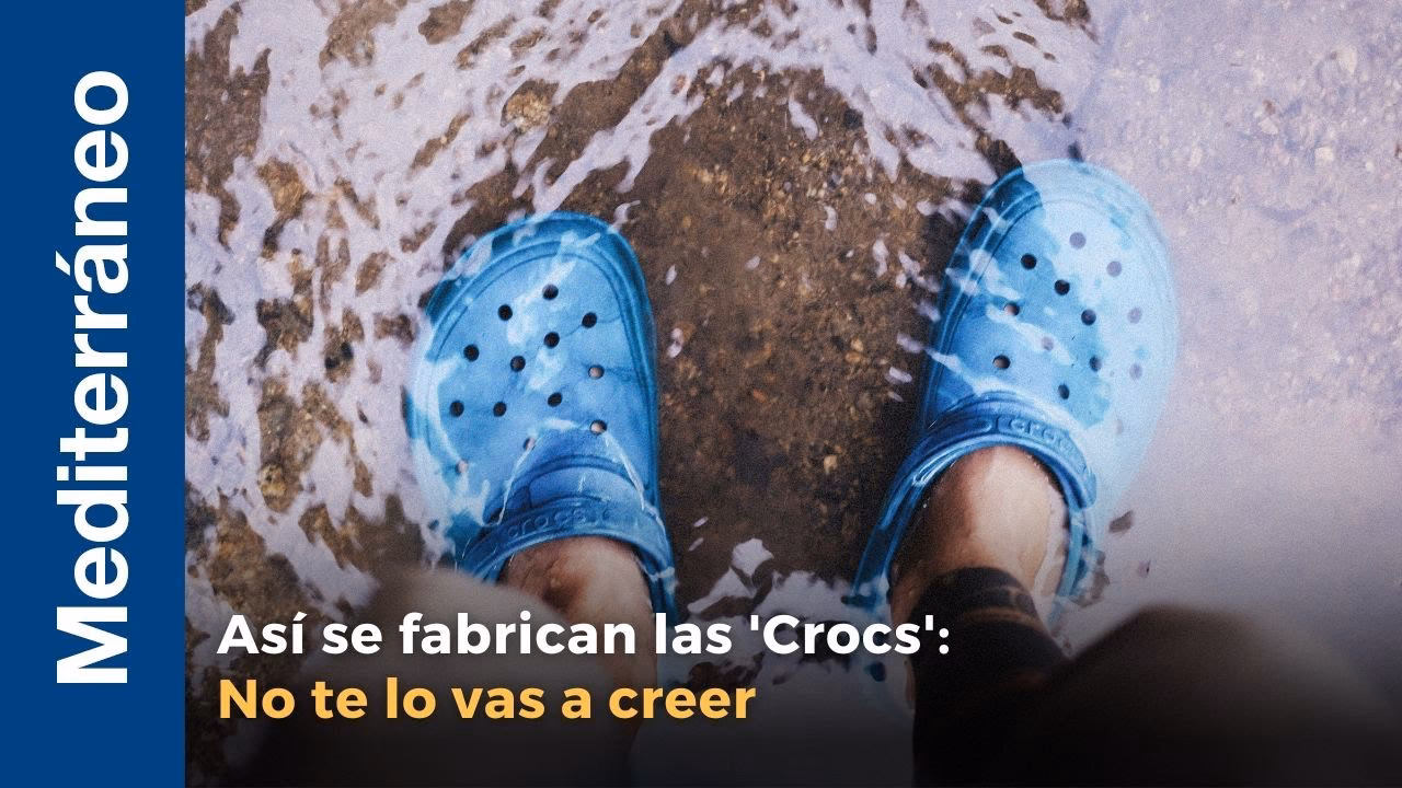 ¿Cómo se fabrican las sandalias Crocs?