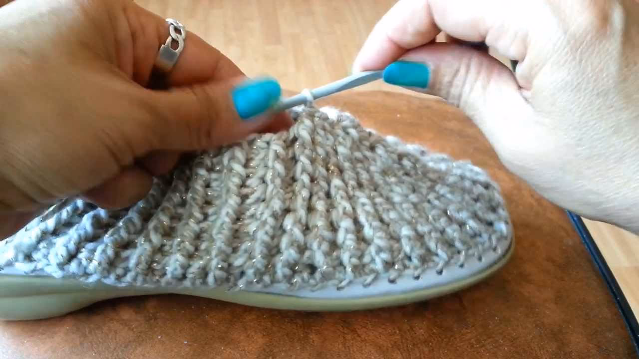 ¿Cómo se hacen las zapatillas tejidas paso a paso?