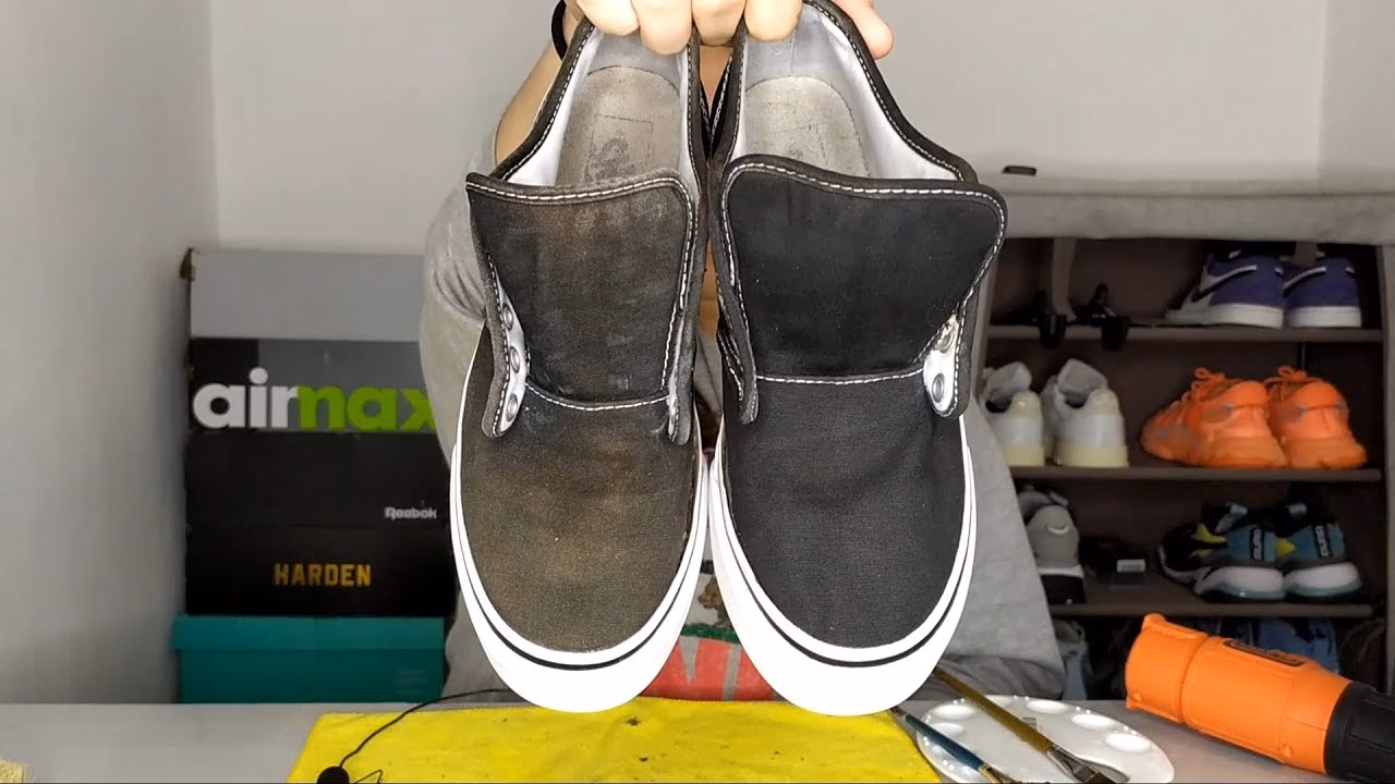 ¿Cómo se pintan las zapatillas?