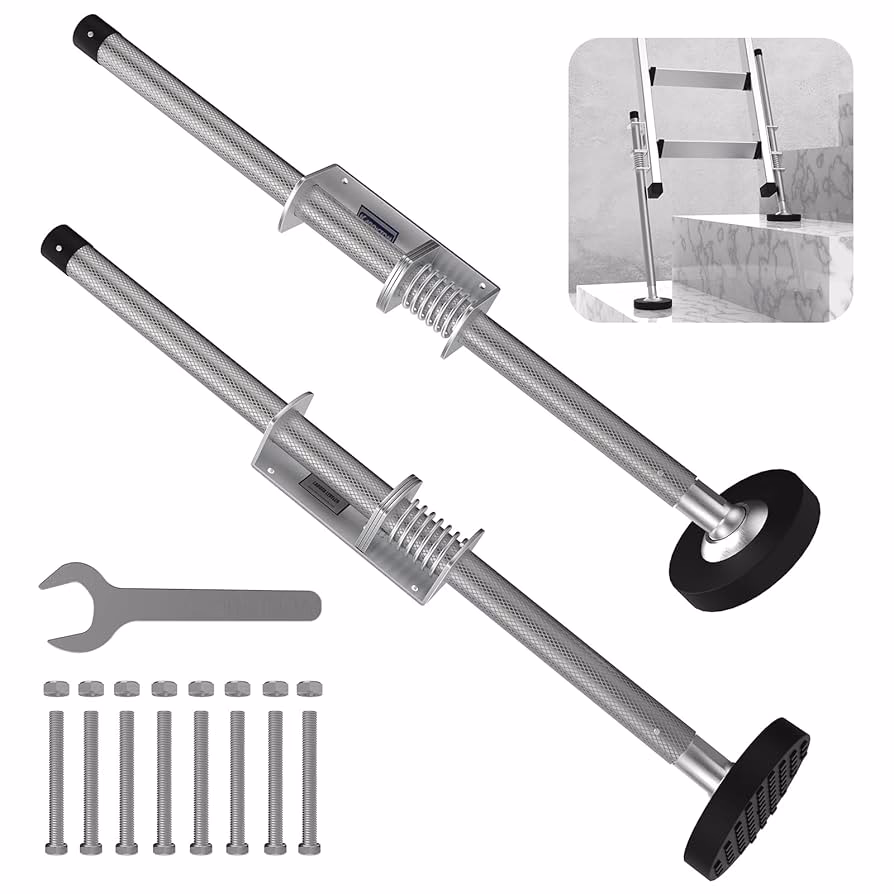 ¿Cuáles son las medidas recomendadas para escaleras largas?