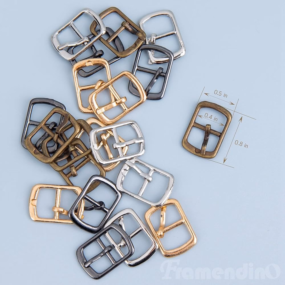 ¿Cuáles son los diferentes tipos de hebillas?