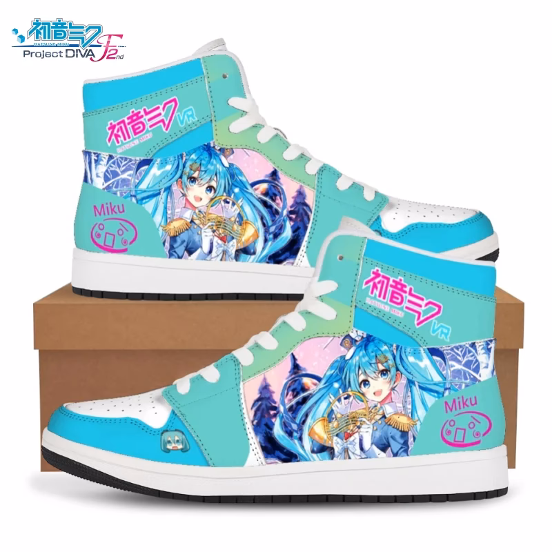¿Cuáles son los materiales de dibujo de Hatsune Miku?