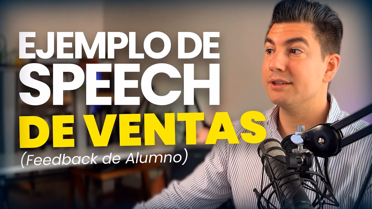 ¿Cuáles son las características de un buen Speech de venta?