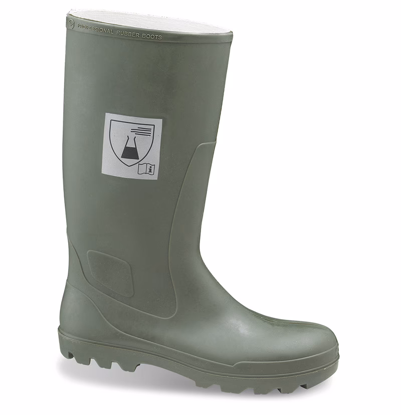 ¿Cómo saber si un calzado es resistente a los químicos?