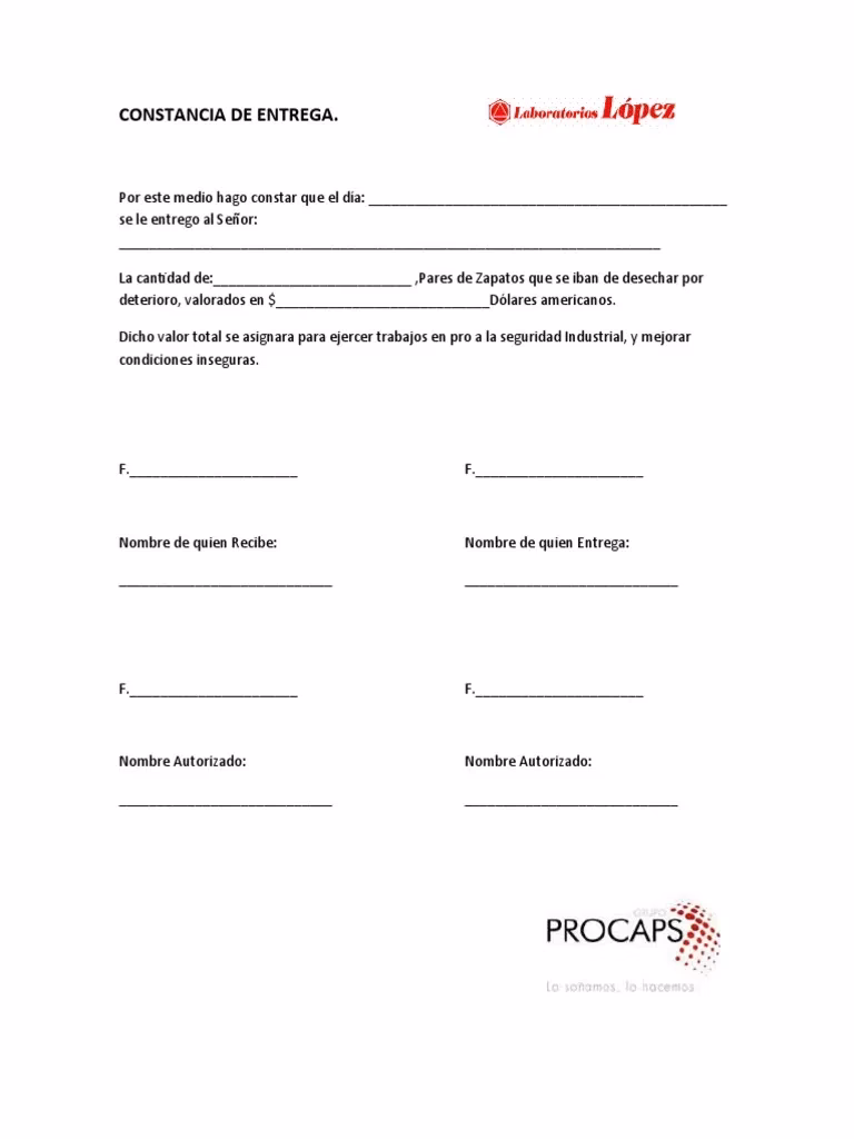 ¿Qué es el propósito de la entrega de ropa de trabajo y calzado de seguridad?