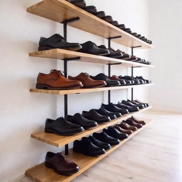 ¿Cuáles son los diferentes tipos de estanterías para zapatos?