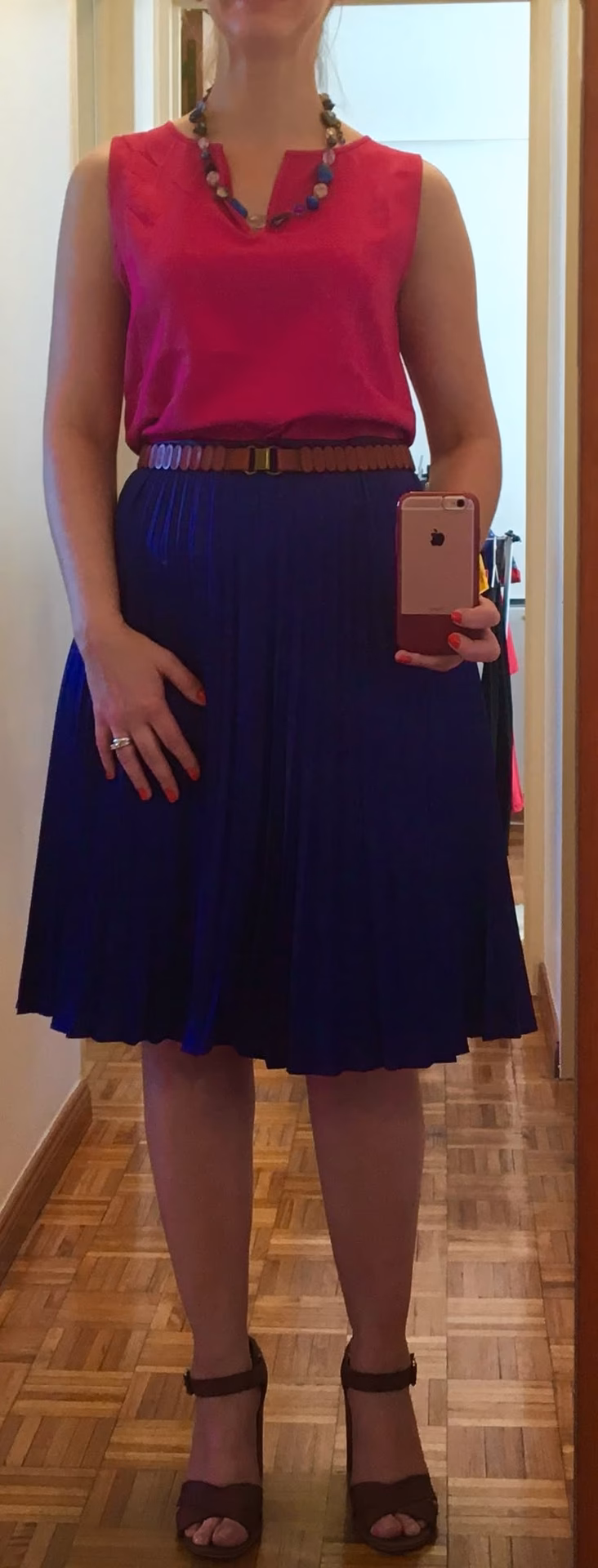 ¿Qué es una falda azul?