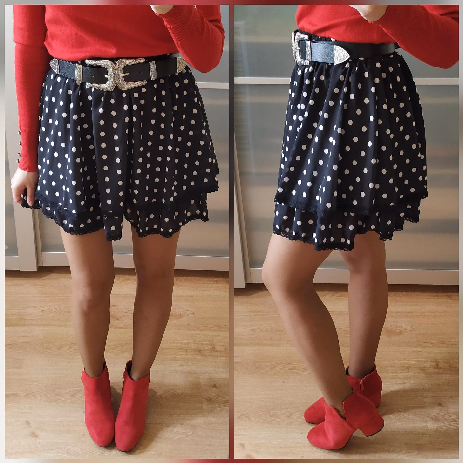 ¿Qué es una falda de lunares?