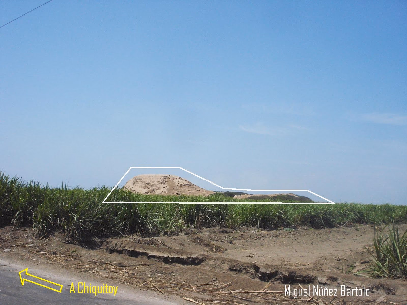 ¿Cuál es el ruido de la Huaca del zapato?