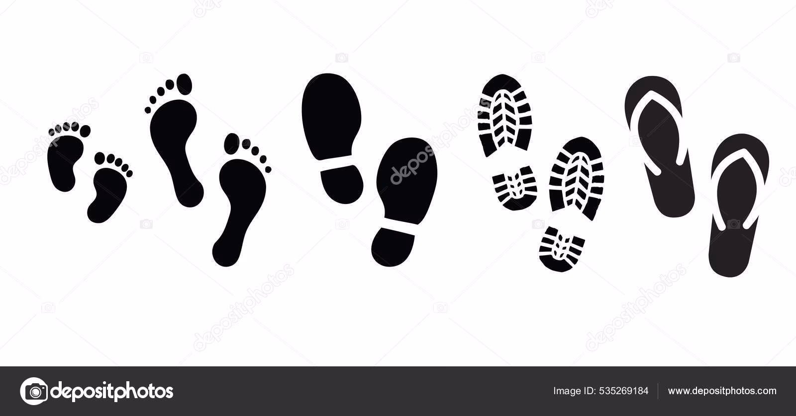 ¿Cómo se recuperan las huellas tridimensionales de calzado?