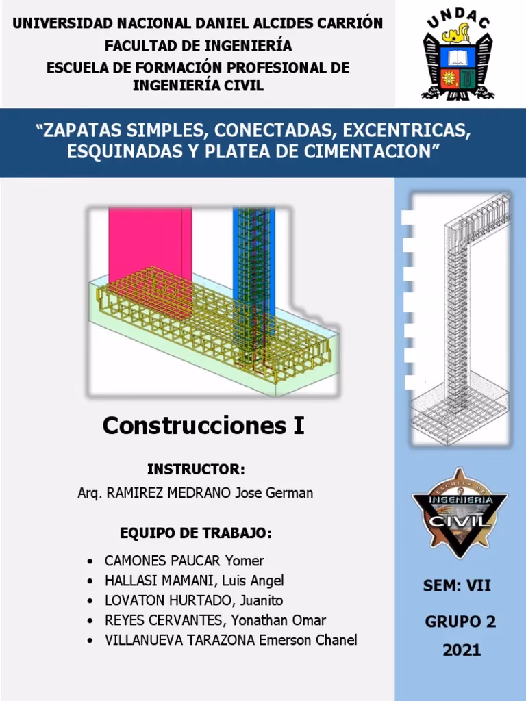 ¿Cuál es la función del programa de construcción de zapatas?