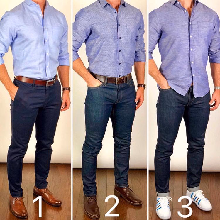 ¿Cómo vestir zapatos marrones oscuros?