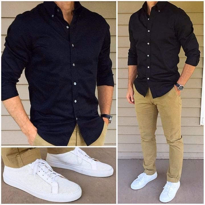 ¿Cuál es la ropa semi formal para hombre?