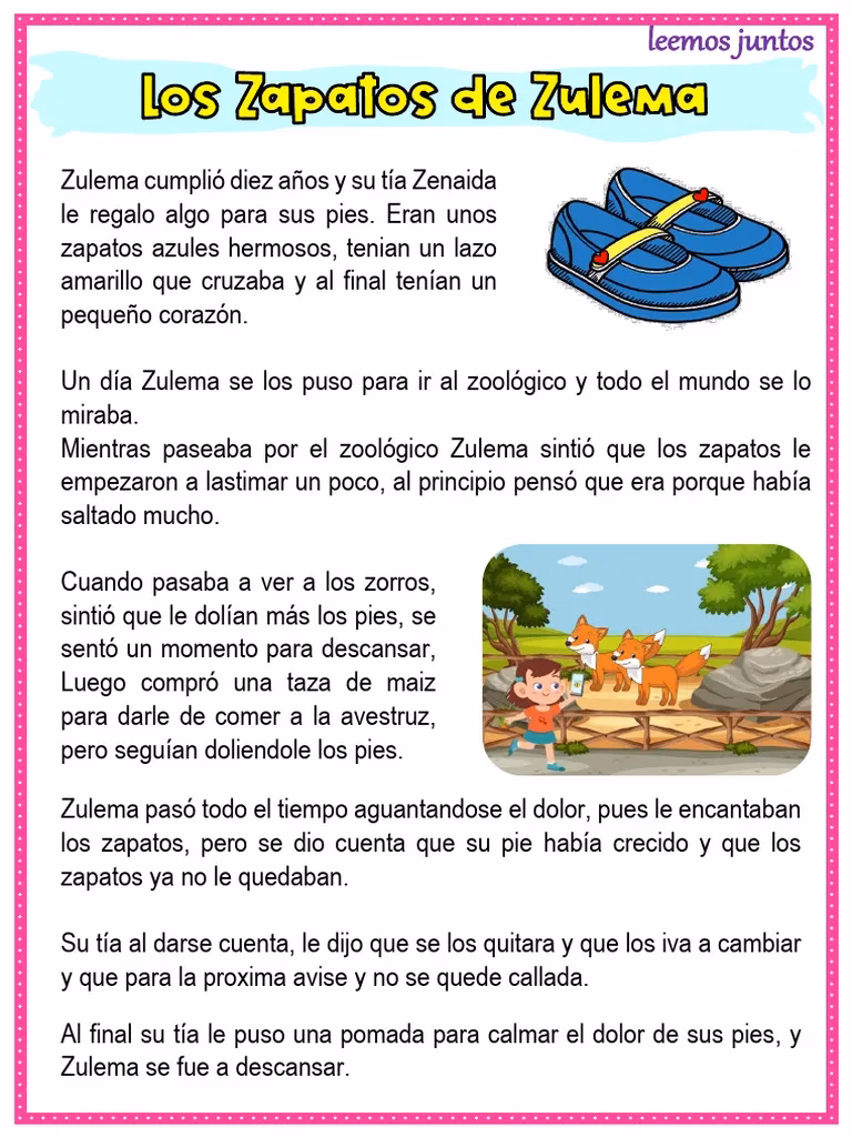 ¿Qué habilidad hereda la tradición de zapateros?
