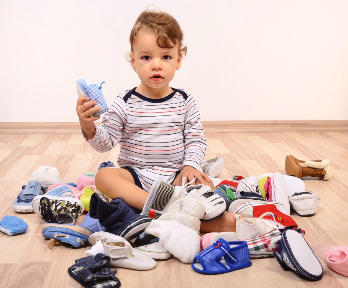 ¿Qué son los zapatos de niños?