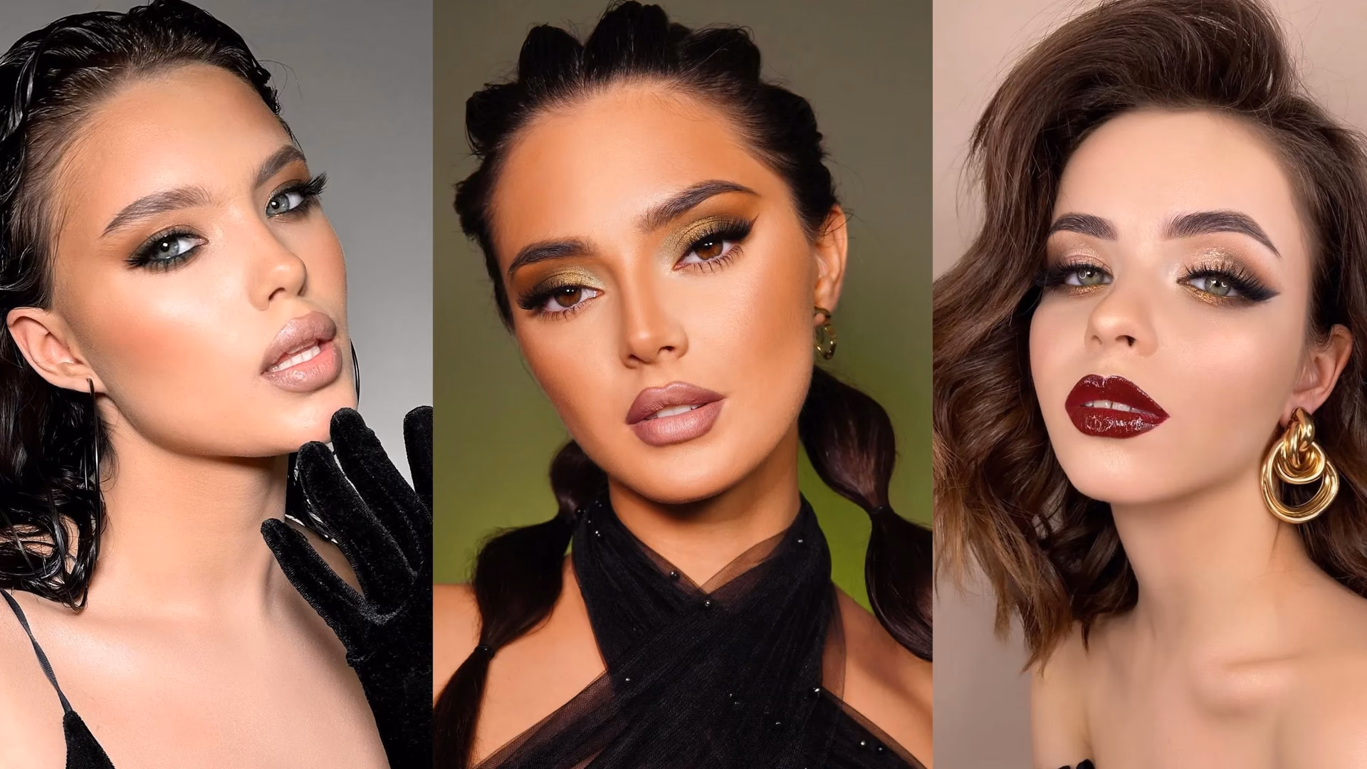 ¿Cuál es el mejor maquillaje para vestidos rojos?