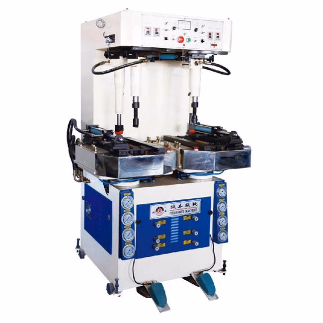 ¿Cuáles son las máquinas utilizadas para pegar botones?