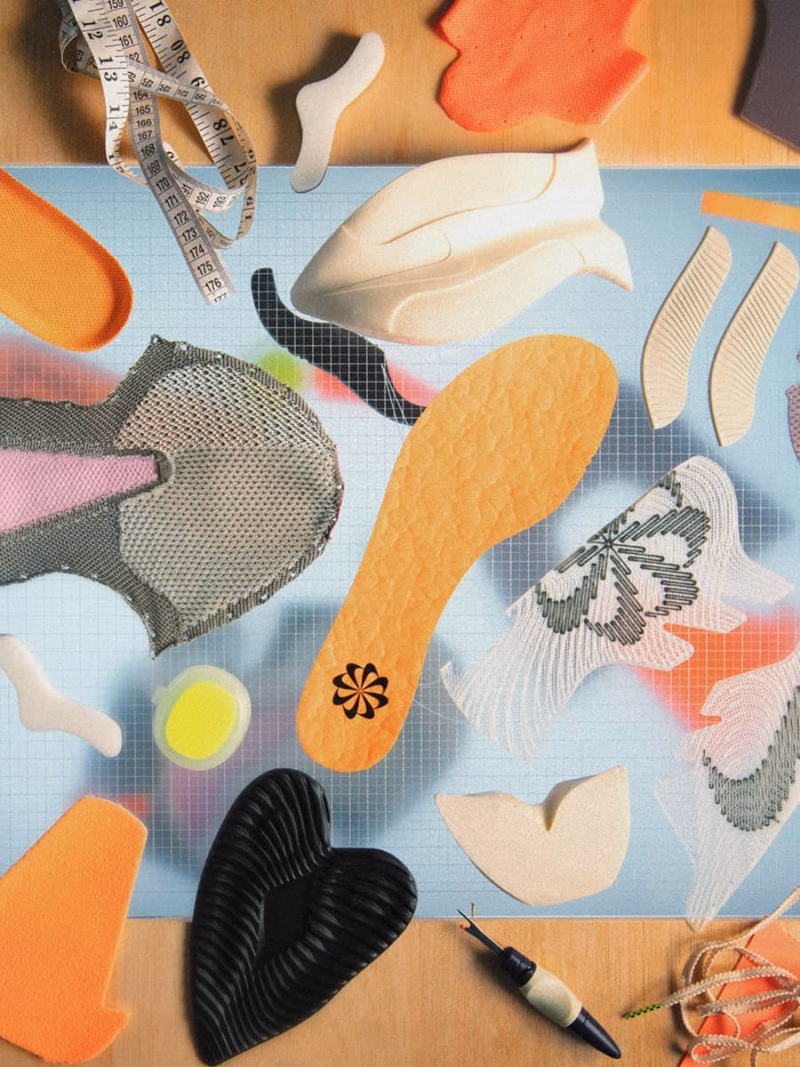 ¿Cuál es el material de las zapatillas Nike?