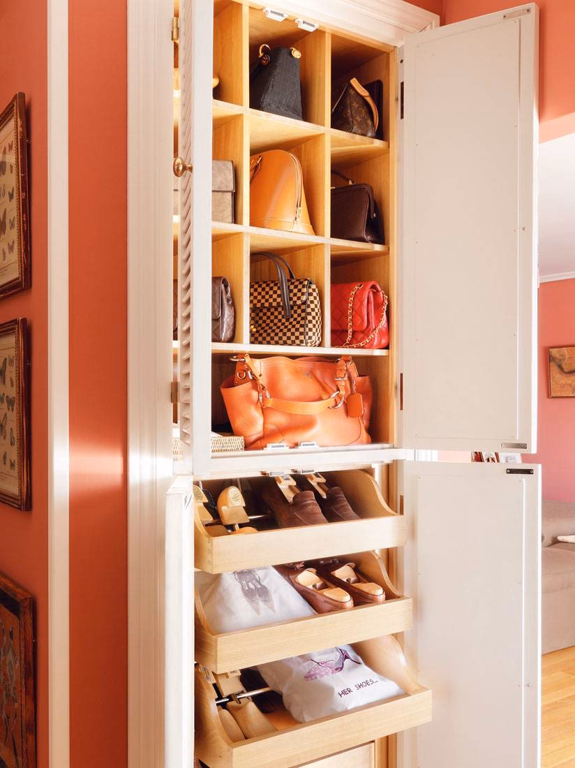 ¿Cuáles son los mejores ejemplos de armarios empotrados?