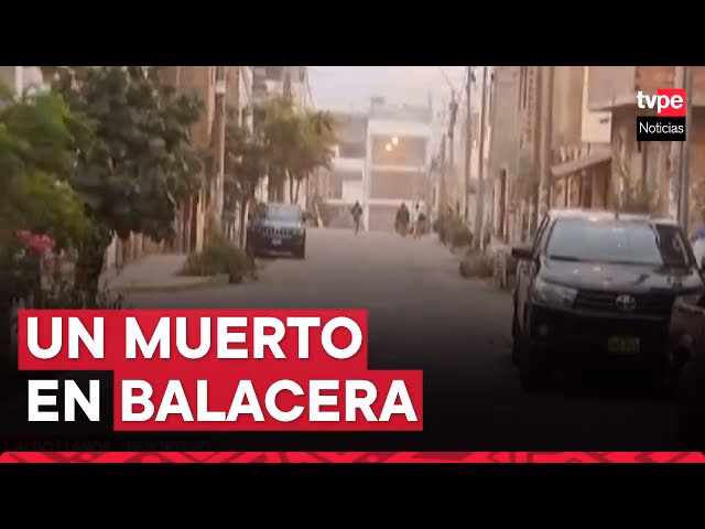 ¿Quién fue asesinado a tiros en Villa Hermosa de Manchay?