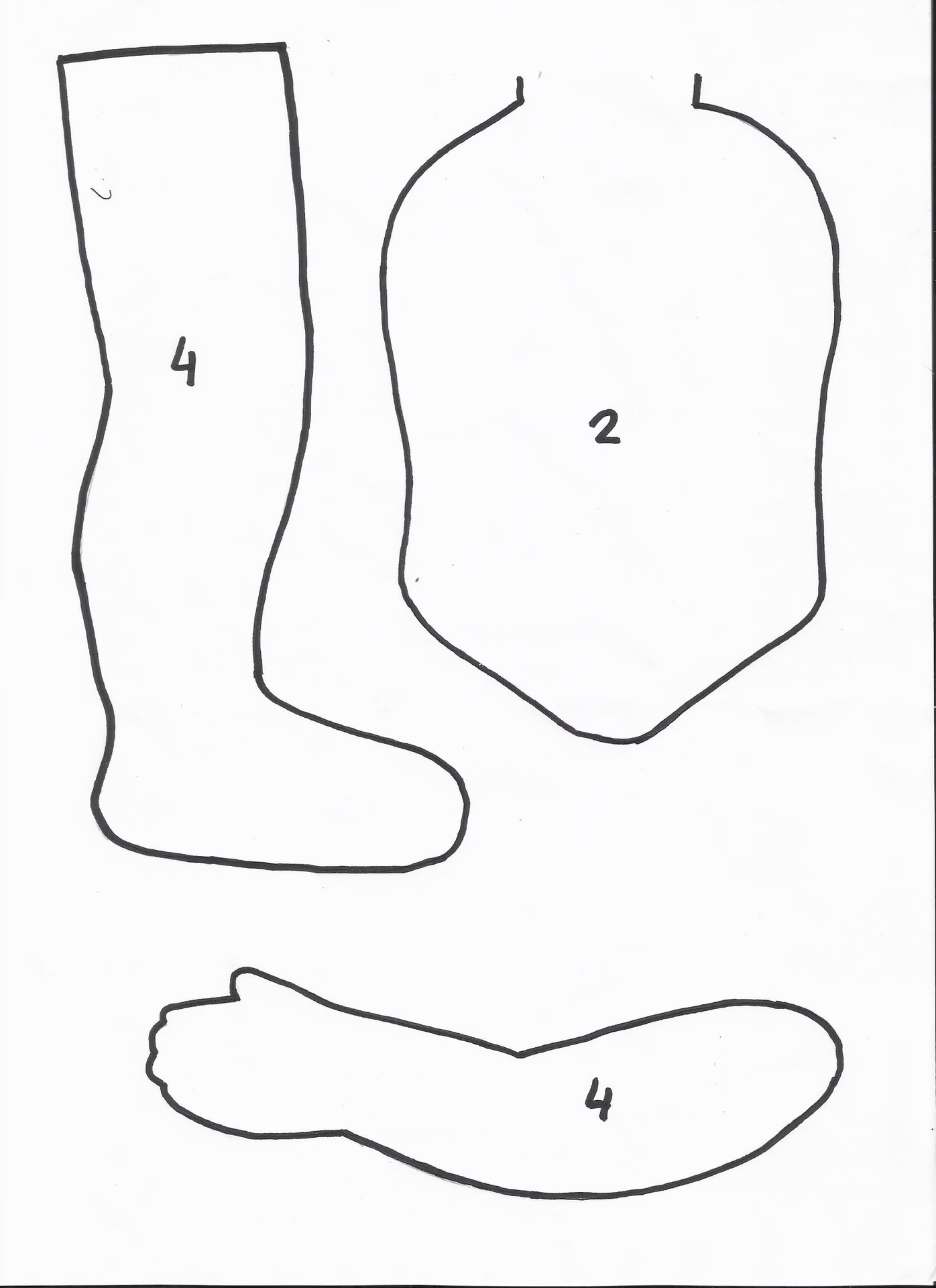 ¿Dónde puedo encontrar moldes de muñecas de trapo gratis?