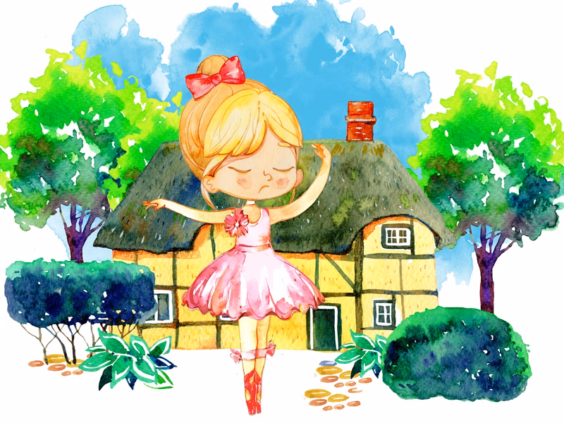 ¿Por qué la niña llevaba grandes zapatos de madera?