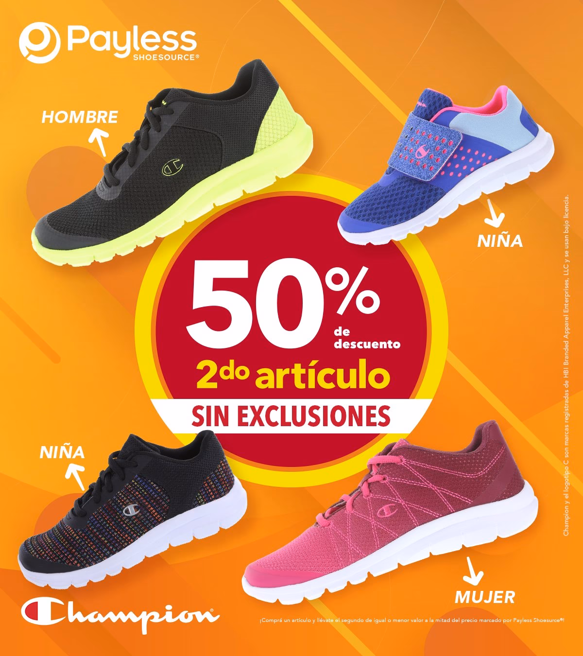¿Cuántas tiendas tiene Payless?