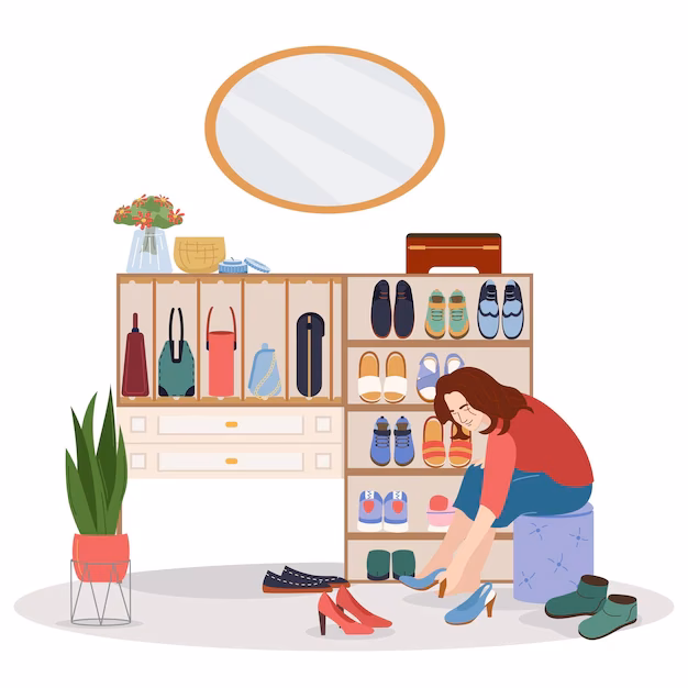 ¿Cómo puedo organizar mi calzado?