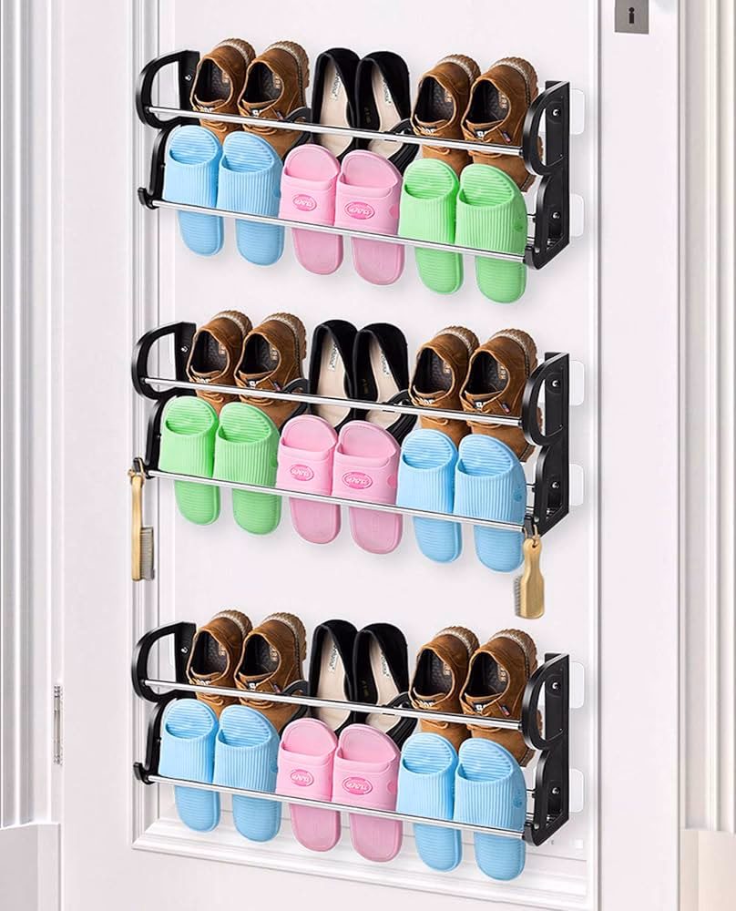 ¿Qué es un zapatero colgante para puerta?