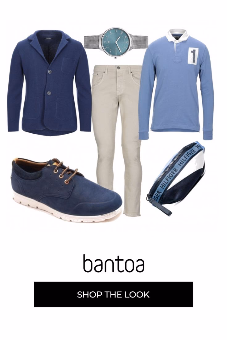 ¿Cuál es el mejor color para pantalones azules y beige?