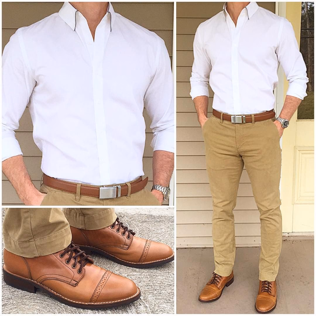 ¿Qué colores combinan los pantalón beige?