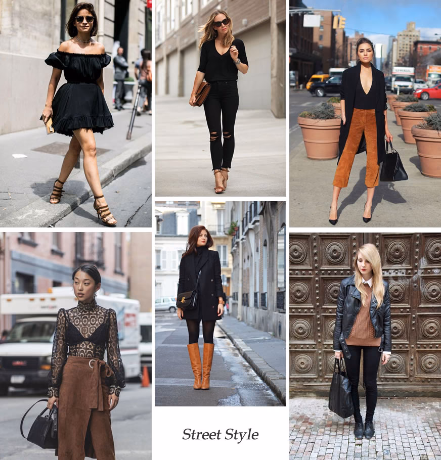 ¿Qué tipo de pantalón combina con marrón y negro?