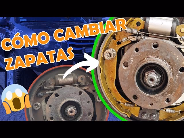 ¿Qué pasa si cambio las zapatas de freno por parejas?