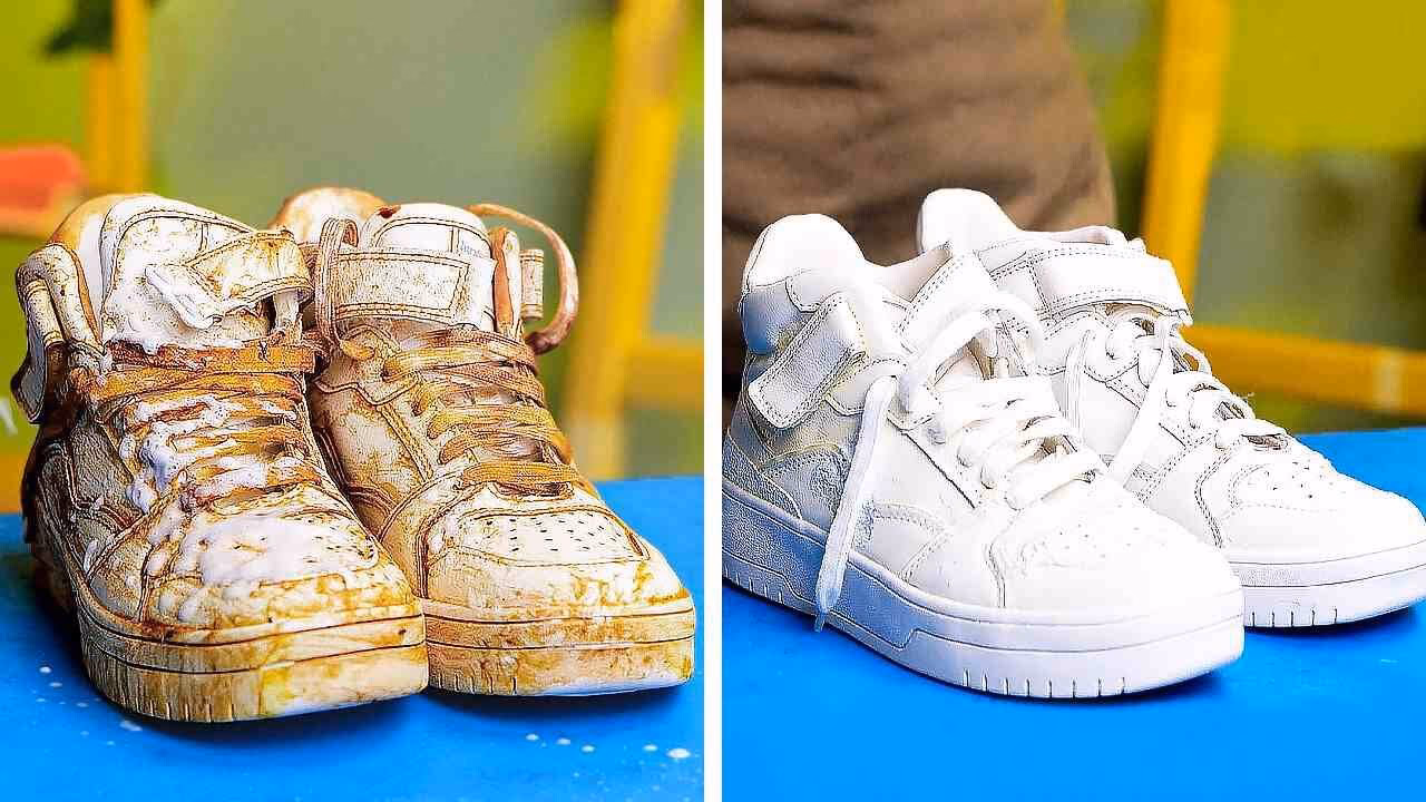 ¿Cuál es la diferencia entre zapatos limpios y zapatos lustrados?